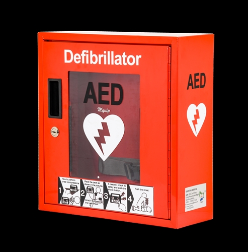 AED CABINET WITH ALARM